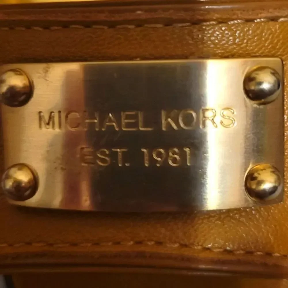 Micheal Kors Camel colored open toe heels